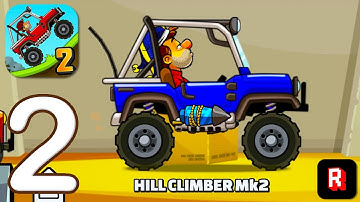 Hill Climb Racing 2 - HILL CLIMBER Mk2 Gameplay Walkthrough Video Part 2 (iOS, Android)