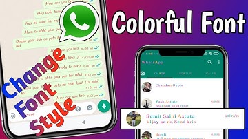 How to Change Colorful Font Style in Any Android Mobile (Without Root) !! Change Phone Font Style