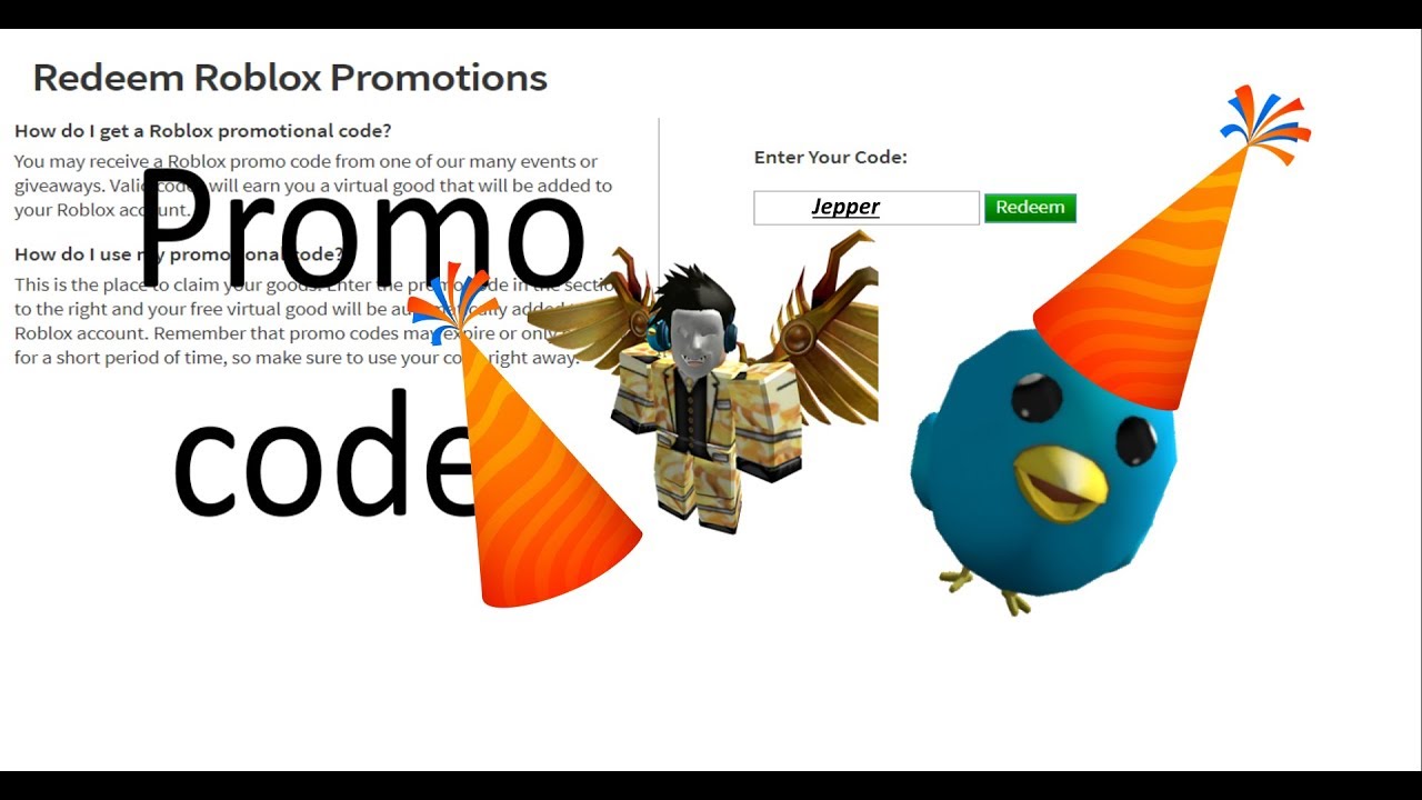 Roblox Promo Code Twitter Bird Youtube - bird promo code roblox