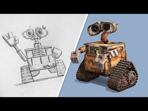 How to Draw WALL•E | Draw With Pixar
