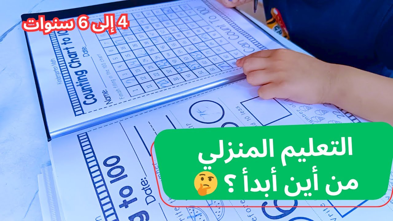 كيف أبدأ تعليم طفل 4 إلى 6 سنوات دون حضانة؟ تجربتي في التعليم المنزلي