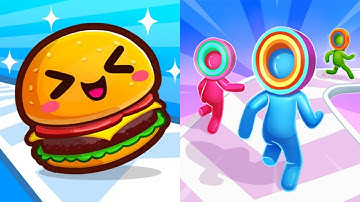 Food Run VS Layer Man Max Levels Walkthrough Android, iOS Update Gameplay P96