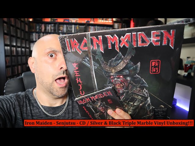 洋楽 IRON MAIDEN SENJUTSU SILVER & BLACK 3LP Iron Maiden: Senjutsu