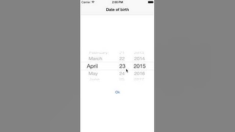 UIPopoverController iOS