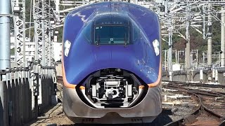 東北・山形新幹線 E8系試運転映像集 高速通過,連結など Series E8 Shinkansen test run video collection