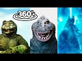 The Evolution of Godzilla (1954-2021) || 360° Home theater 4K