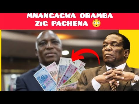 FINALLY MNANGAGWA ORAMBA ZiG PACHENA 