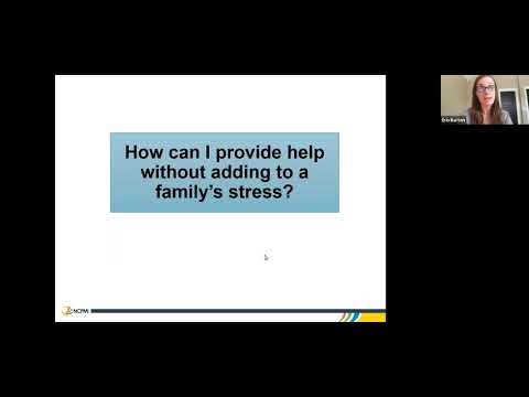 Providing Distance Family Support: What do I say? How can I help? A Conversation with NCPMI Faculty