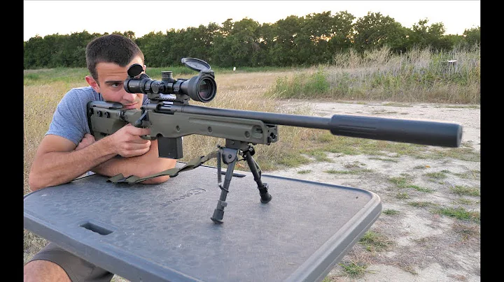 The Quietest Sniper Rifle! - Suppressed Subsonic ....