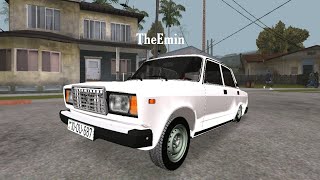 Gta SanAndreas & Android / Lada 2107 mod / Full Salon /(Link Qoyuldu)