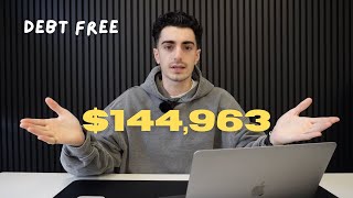 My Debtfree Journey | Paying off $140k of Student Loans in 3 Years
