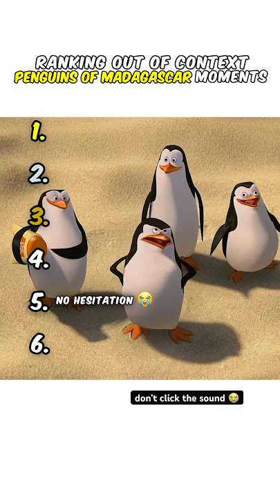 Ranking Penguins of Madagascar Moments 😭