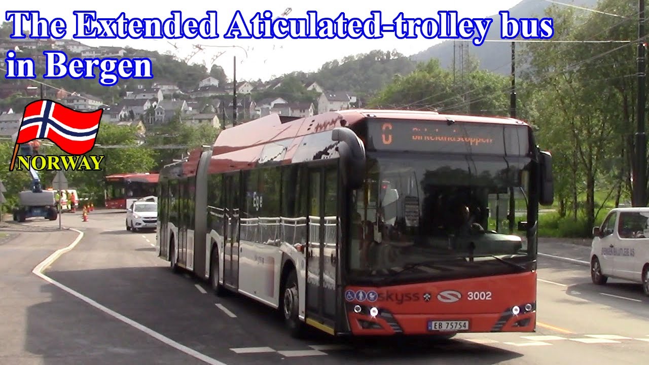 The extended trolley bus line has been opened!!