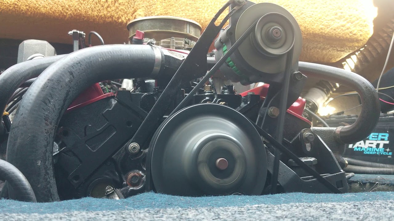 1st oil change vortec 5 7l gm marine youtube