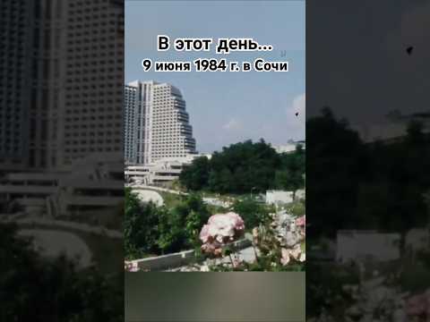 Сочи. Программа 'Время' от 9 июня 1984. #сочи #ссср #отдых #лето #ностальгия #шортс #ютуб #хочуврек