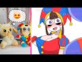 Dolly and pomni react to the amazing digital circus animations  funny tiktoks   103