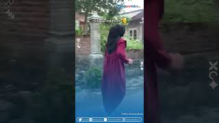 Ketika Dikomentari Netizen untuk Jaga Aurat saat Joging, Wanita Ini Langsung Ganti Pakai Gamis