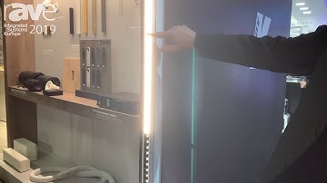 ISE 2019: K-array Demos Rail Speaker Array with Built-In Lights