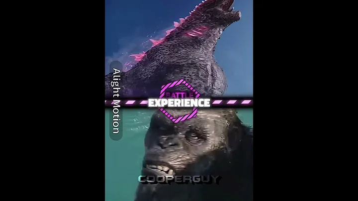 Godzilla (Supercharged Evolved) vs Kong (Beast Glove & Axe) #edit #shorts #godzilla #kong