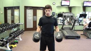 Dumbbell Twist Curls
