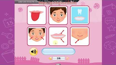 Theme 3 Body and Face–Lesson 3   i-learn SmartStart 4 (https://gialaigiasu.online - Tiếng Anh lớp 4)