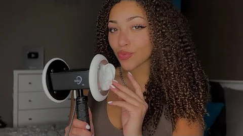 Trying ASMR For The First Time - 3DIO MIC! 😍 (Mouth Sounds, Whispers, Triggers, Etc)