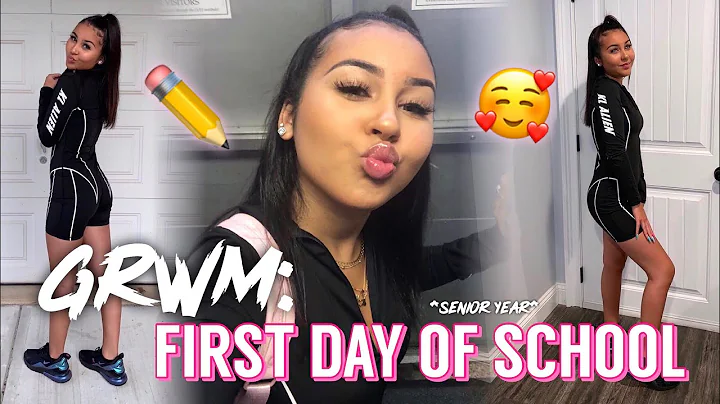 GRWM FIRST DAY OF HIGHSCHOOL *(SENIOR YEAR)* 🥰