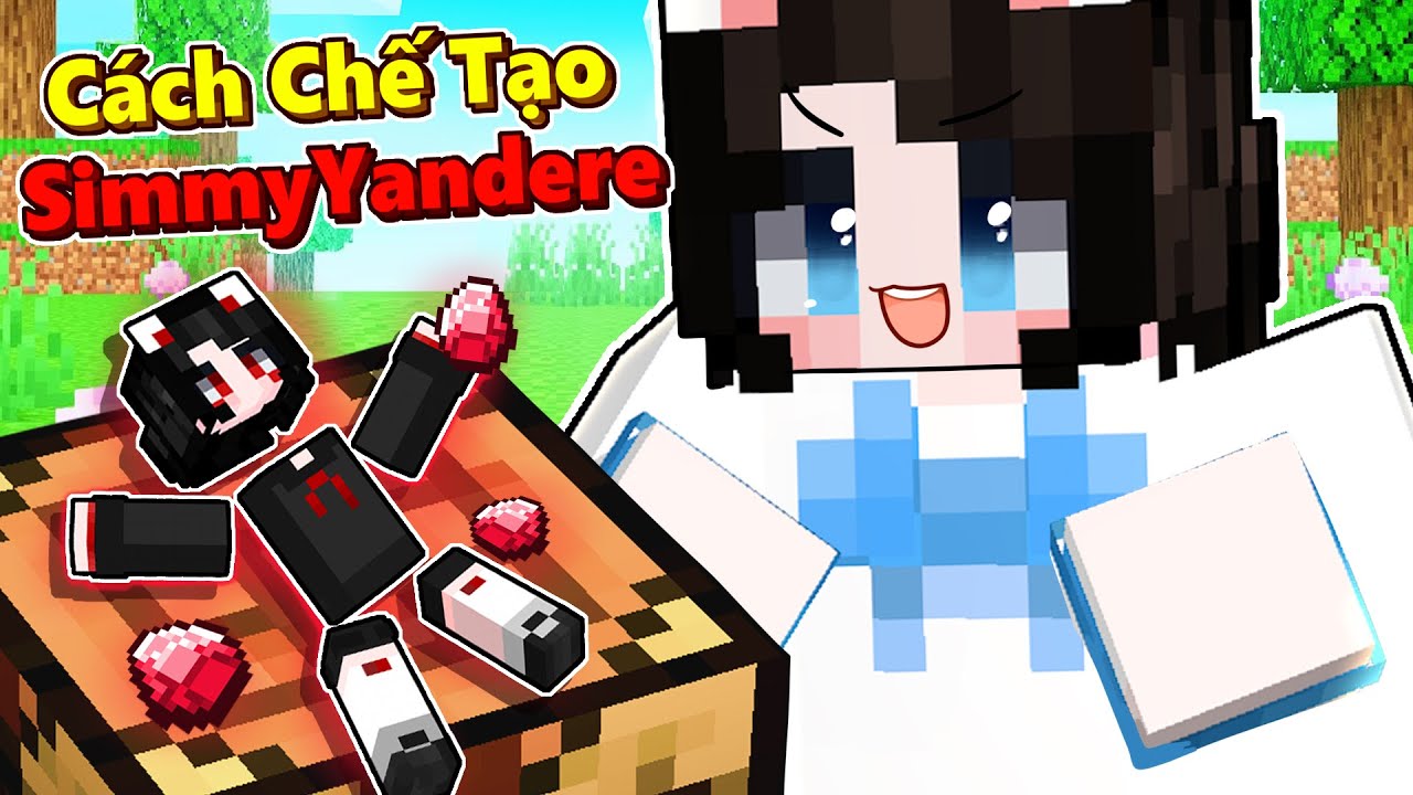 Mèo Simmy Thử Thách 24H Chế Tạo Thành Công Simmy Yandere Trong Minecraft