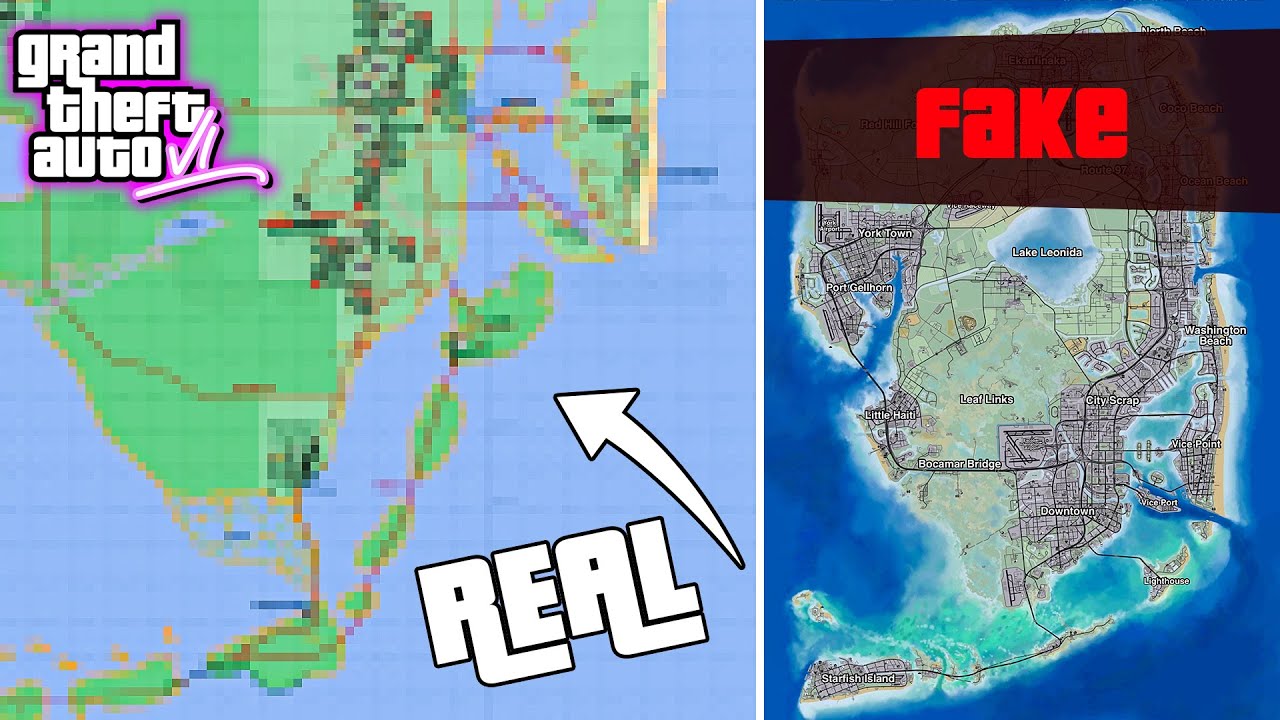 The Real GTA 6 LEAKED MAP Is Not What You Expect! 