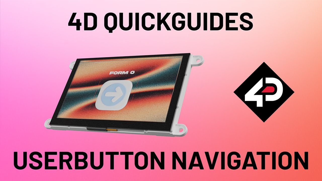 4D QuickGuides - Navigating with User Buttons