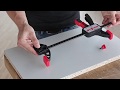 Video: Svorky F-SZ 180MM 2 ks, pre upevnenie lišty