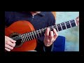 Bizet "Romance de Nadir" (Je crois entendre encore) Guitare classique