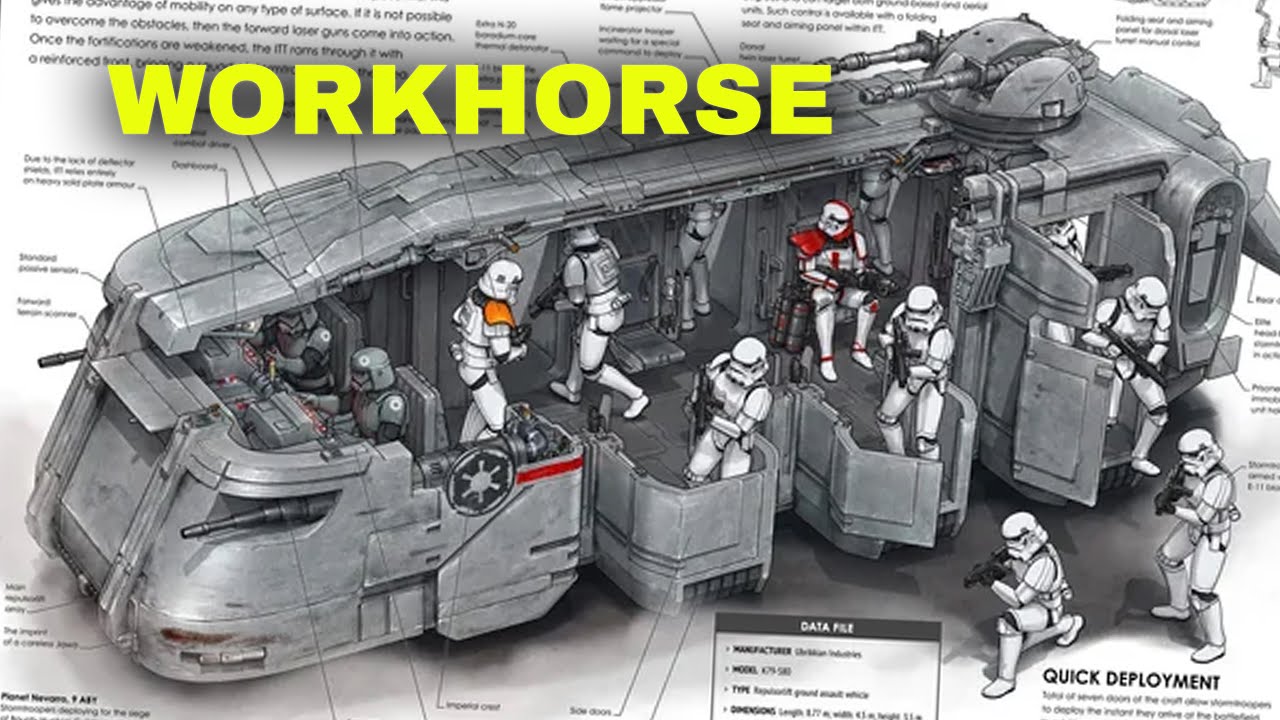 This carried the Imperial Army...not the ATAT