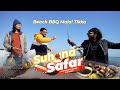 Suhana safar  fm 107 qatar ep 1  barbequebbq at azerbaijani beach  malai tikka  food show