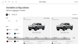 Rivian Opens Shop in Canada: Delivery As Quick As 1 Week