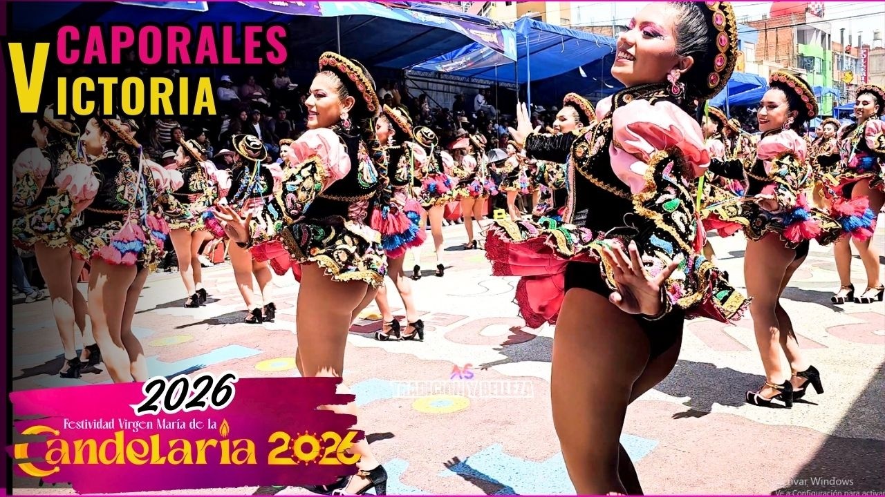 CAPORALES VICTORIA PERU Festividad Virgen de la Candelaria 2026 Puno Perú