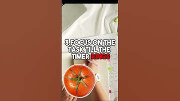 Improve your productivity with Pomodoro Technique