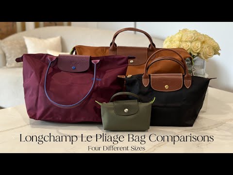 Longchamp le pliage size reference｜TikTok Search