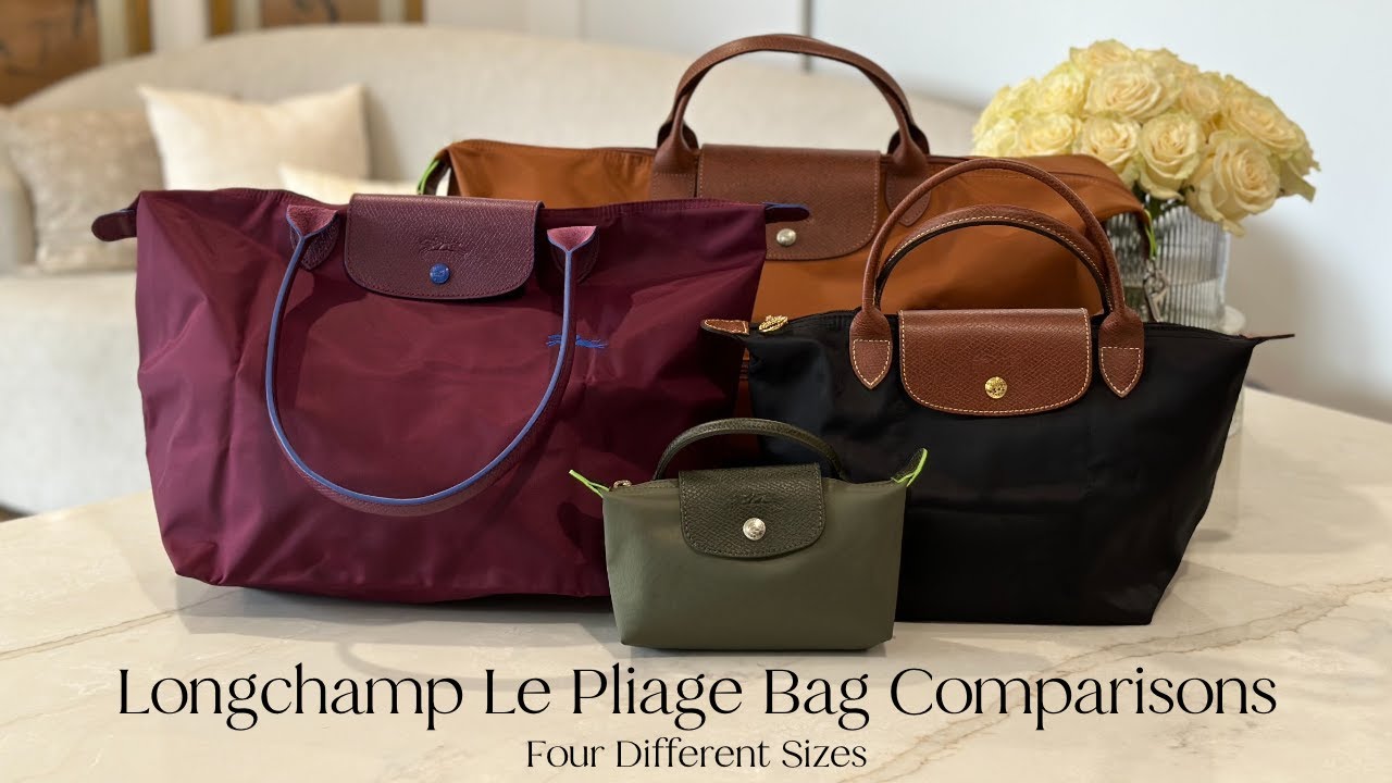 Comparing my Small & Large Le Pliage 🧐