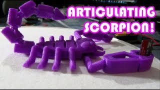 Make a Model Monday - The Articulating Scorpion