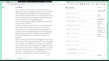 Grammarly - A proofreading tool to scans your text for common grammatical mistakes and complex ones
