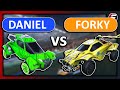 Daniel (Rank 2 NA) vs Forky | Rocket League 1v1 Showmatch