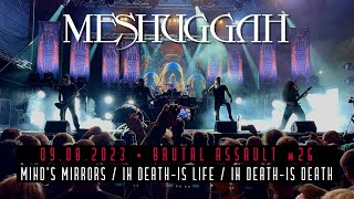 Meshuggah - Mind&#39;s Mirrors / In Death-Is Life / In Death-Is Death (Live 09.08.2023, Brutal Assault)
