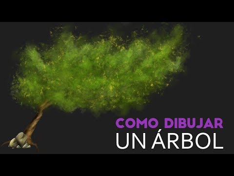 Como dibujar un Árbol // Photoshop