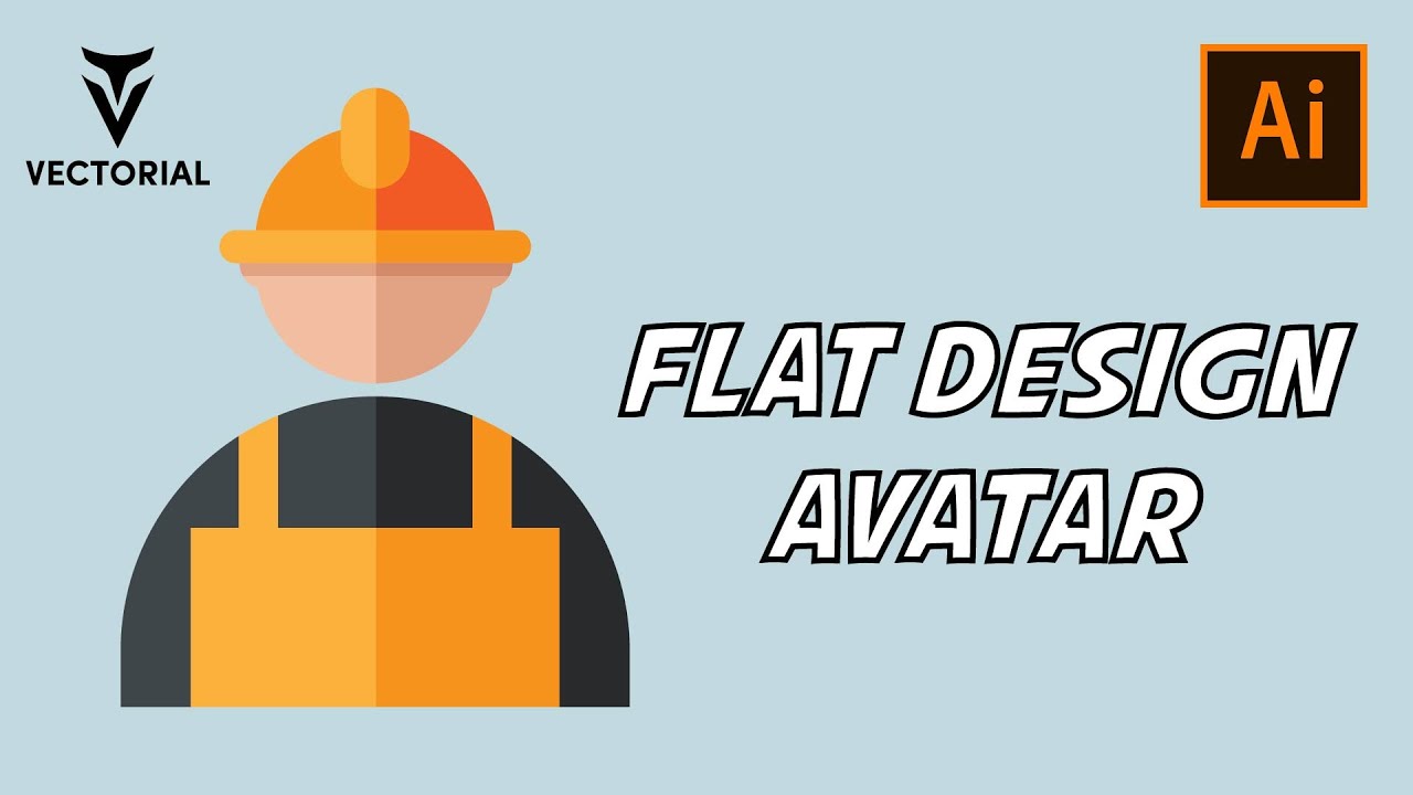 How to Create Flat Profession Avatars in Adobe Illustrator