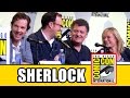 SHERLOCK Season 4 Comic Con Panel (Part 1) - Benedict Cumberbatch, Mark Gatiss, Amanda Abbington