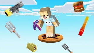 ¡MINECRAFT pero es UN BLOQUE de PIZZA!🍕⛏️😯con SILVIOGAMER y PANCRACIO