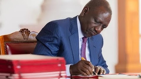 LIVE: Presentation of Credentials, State House