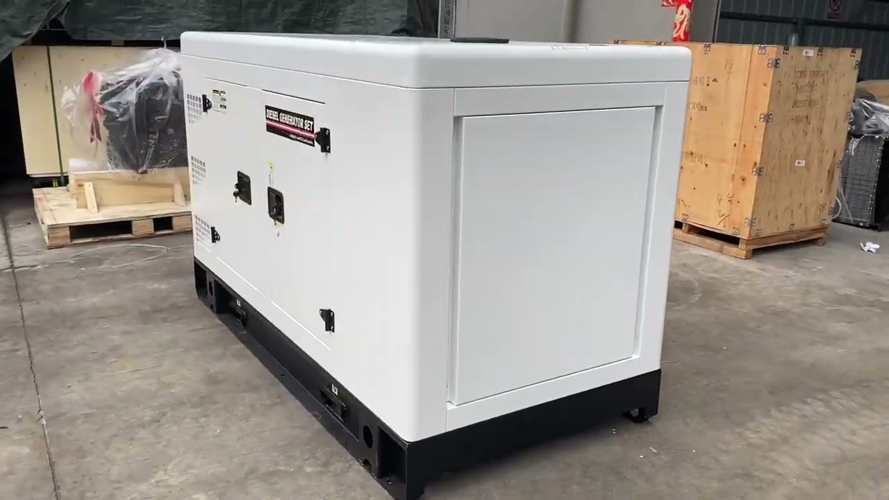 Ultra quiet industrial power solution! NPC generator 47kVA white Weichai diesel generator