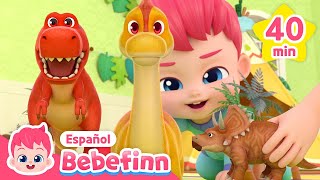 ¡ROAR! ¡Soy el Dinosaurio Más Aterrador del Mundo! | Canciones Infantiles | Bebefinn en español